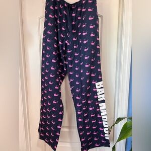 Bar Harbor whale PJ bottoms XL